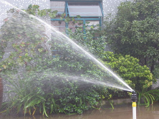 Μηχανική πλαστικών R10 Gear Drive Nozzle Sprinklers για τις ανάγκες άρδευσης κήπου γκαζόν