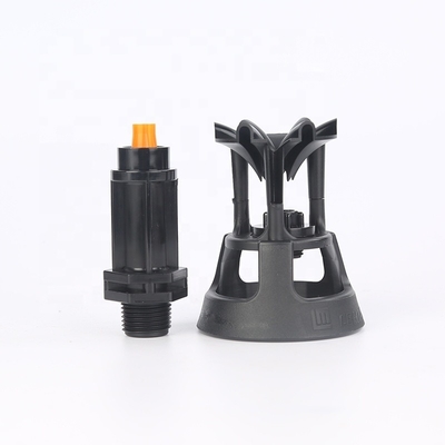 Μεσαίου μεγέθους Wobbling Sprinkler Quick Connect 360 μοίρες για άρδευση φάρμακα φυτών