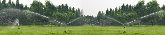 Ανθεκτικός 1/2' περιστρεφόμενος Ροκερ Αρμ Impact Sprinkler για κήπο 360 αγροτική άρδευση