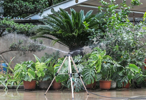 360 μοίρες περιστρεφόμενος ψεκαστήρας Η τέλεια λύση για υψηλή και χαμηλή μεσαία άρδευση