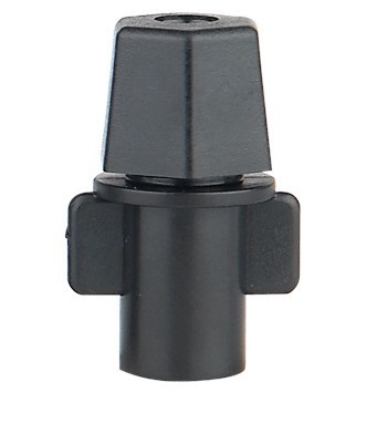 Η εικόνα δείχνει το 360 Garden Farm Irrigation Sprinkler για την ατομικοποίηση με μία έξοδο